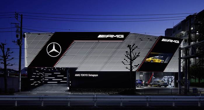 Tokyo gets two-storey Mercedes-AMG showroom