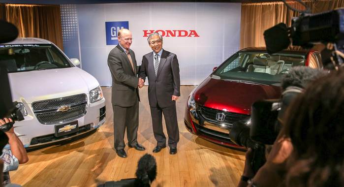 Honda, GM to develop hydrogen fuel cell technology