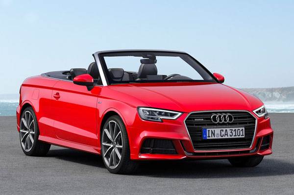 2017 Audi A3 Cabriolet facelift launched at Rs 47.98 lakh