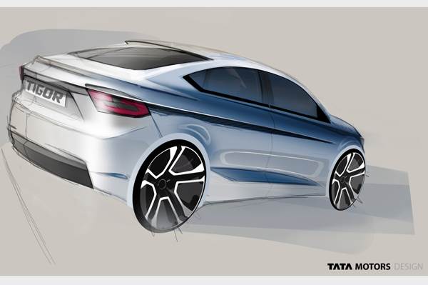 Tata Tigor compact sedan teased