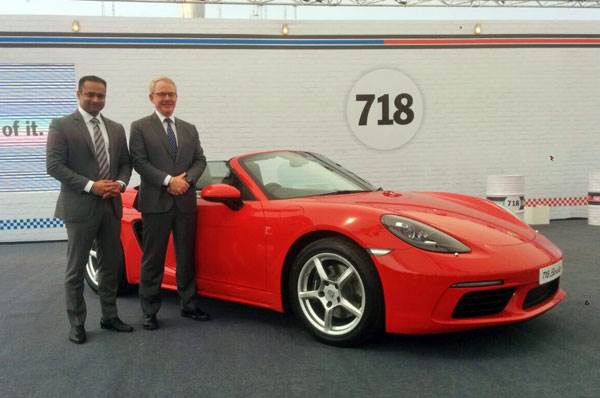 Porsche 718 Boxster, 718 Cayman launched in India