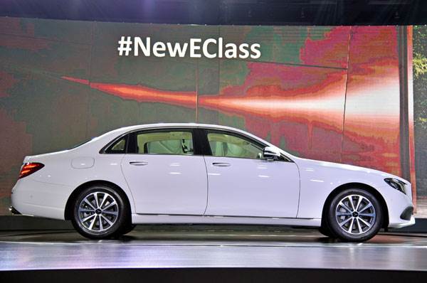 2017 Mercedes E-class long wheelbase launched at Rs 56.15 lakh