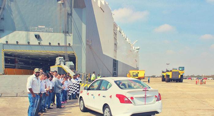 Nissan exports its 700,000th made-in-India car
