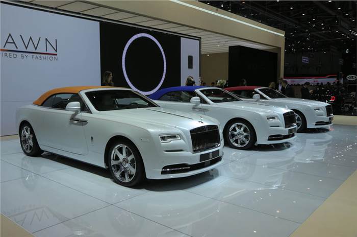 Rolls-Royce brings three bespoke models to Geneva