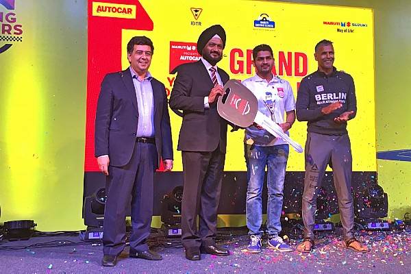 Sanmesh Waghmare wins Autocar Young Drivers 2016
