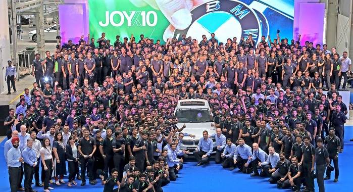 BMW Chennai plant completes 10 years