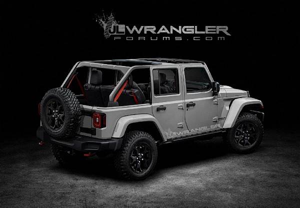 2018 Jeep Wrangler Unlimited leaked