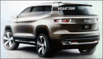 Jeep K8 concept leaked ahead of Shanghai debut