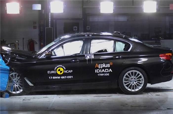 2017 BMW 5-series gets five-star safety rating