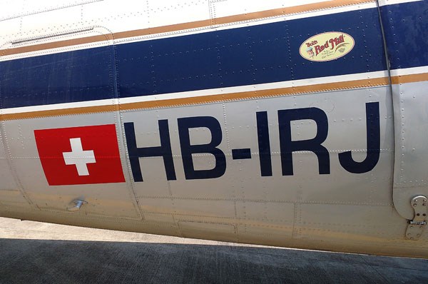 Flying on a 1940 Breitling DC-3 in India