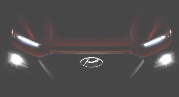 All-new Hyundai Kona SUV teased