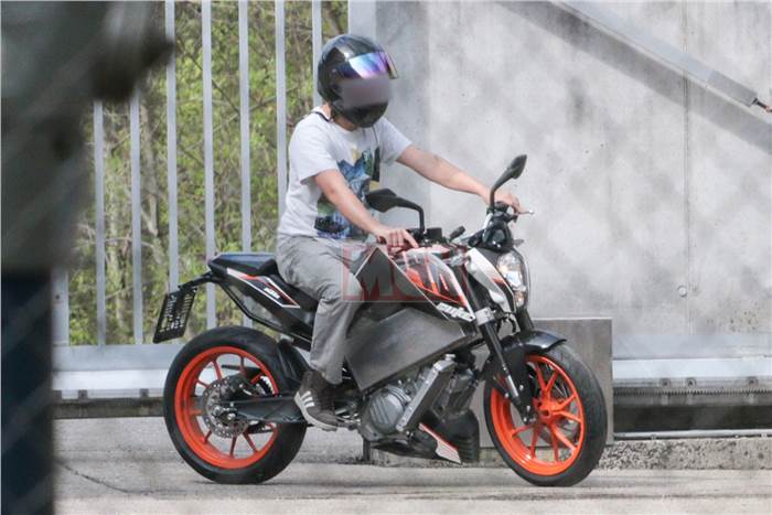 Is KTM working on an electric Duke?