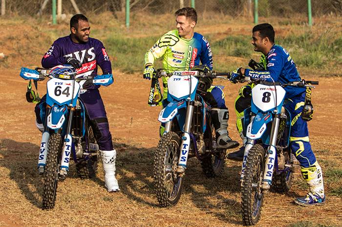 Sherco-TVS geared up for the Merzouga Rally
