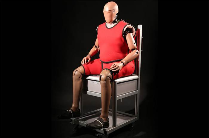 Crash test dummies to get old and obese