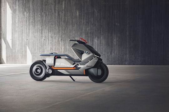 BMW Concept Link electric scooter unveiled