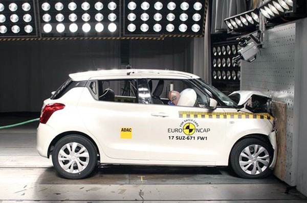 All-new Suzuki Swift scores 3 stars in Euro NCAP crash test