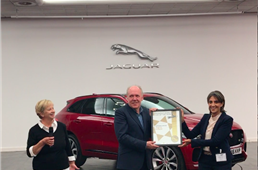 Jaguar F-Pace lifts WWCOTY trophy
