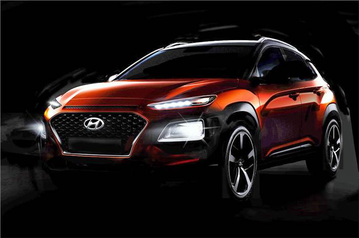 Hyundai Kona exterior design revealed in official images