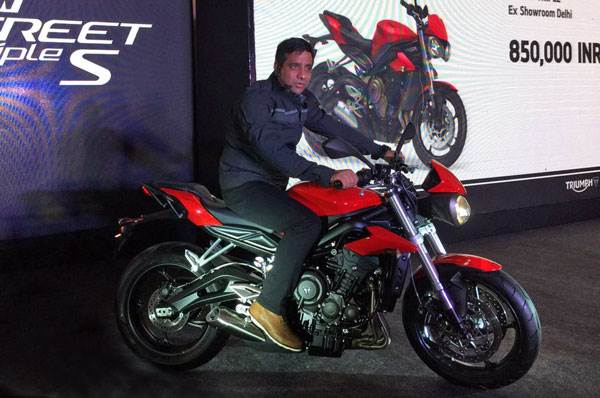 Triumph Street Triple S launched at Rs 8.5 lakh in India
