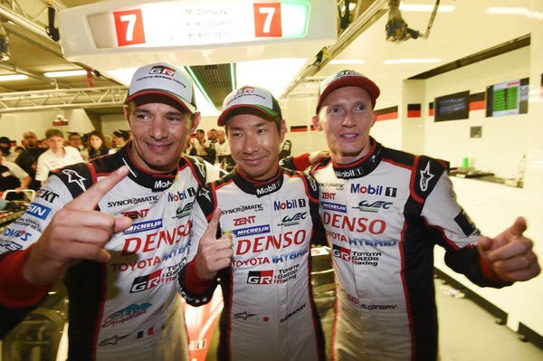 Toyota seals front row for 2017 Le Mans