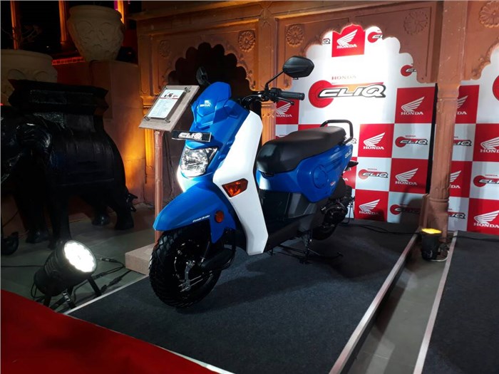 Honda Cliq scooter launched at Rs 42,500