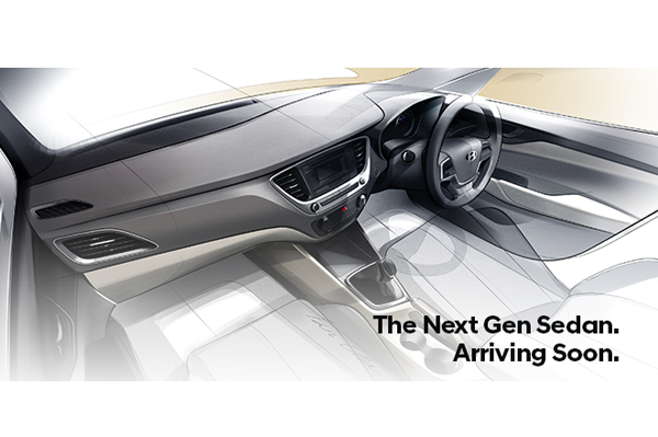 Next-gen Hyundai Verna teased ahead of launch