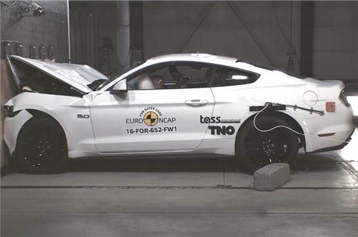 Ford Mustang&#8217;s Euro NCAP rating upgraded to three stars