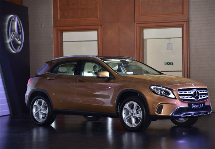 2017 Mercedes GLA facelift launched at Rs 30.65 lakh