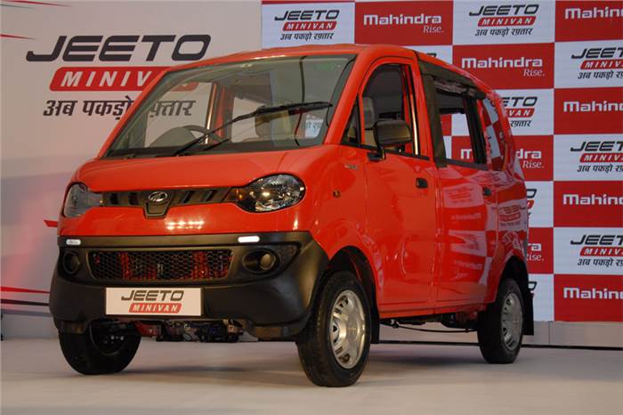 Mahindra Jeeto minivan launched at Rs 3.45 lakh