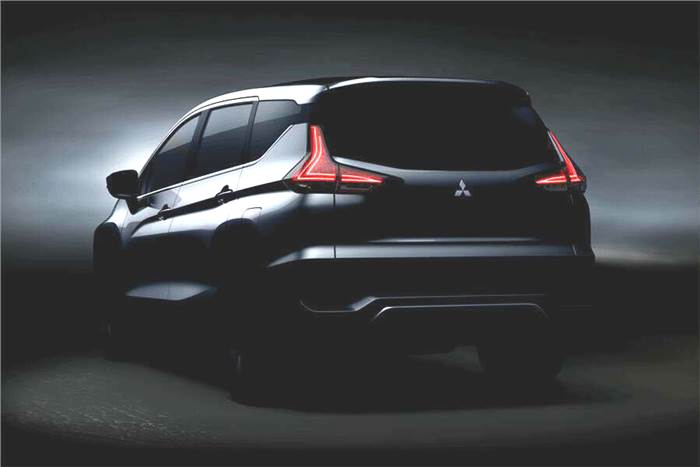 Mitsubishi Expander MPV teased ahead of unveil