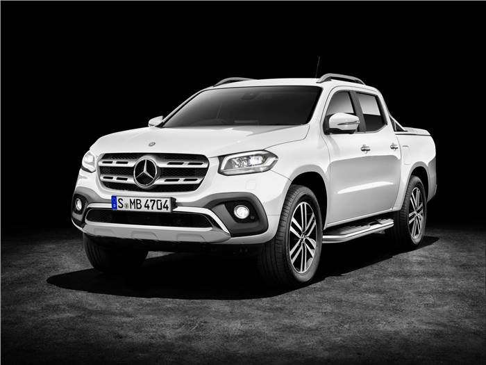 Mercedes X-class pickup unveiled