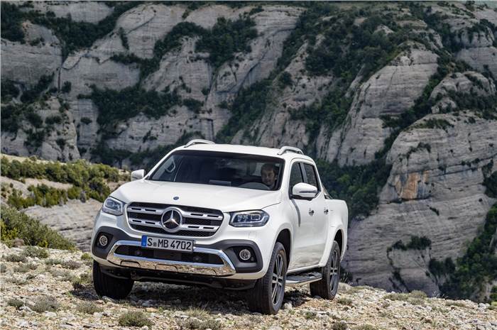 Mercedes X-class pickup unveiled