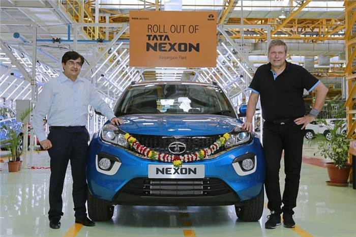 Tata Nexon production begins ahead of festive season launch