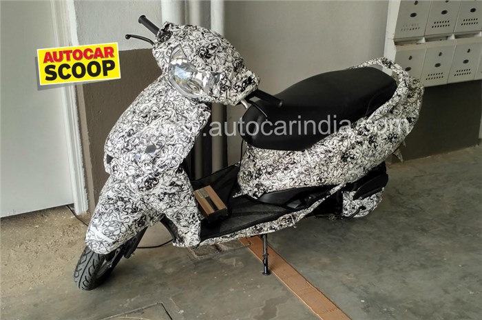 SCOOP! New TVS electric scooter spied