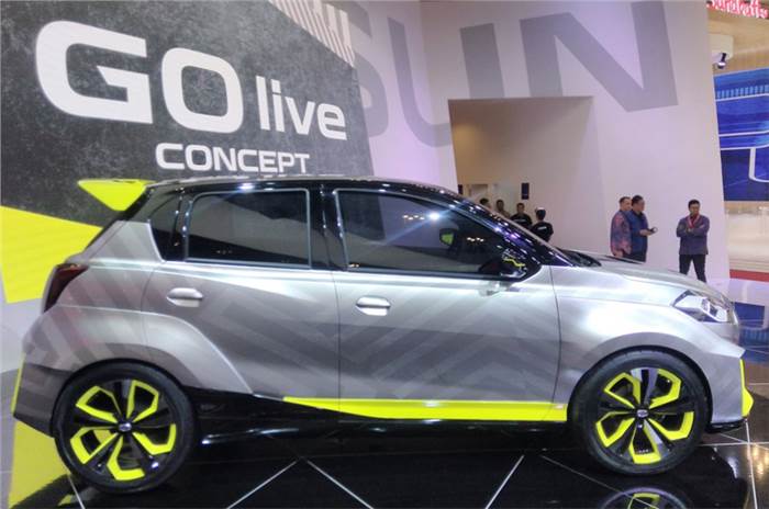 Datsun GO Live concept showcased in Indonesia