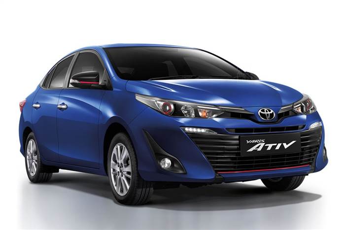 2018 Toyota Yaris Ativ sedan revealed