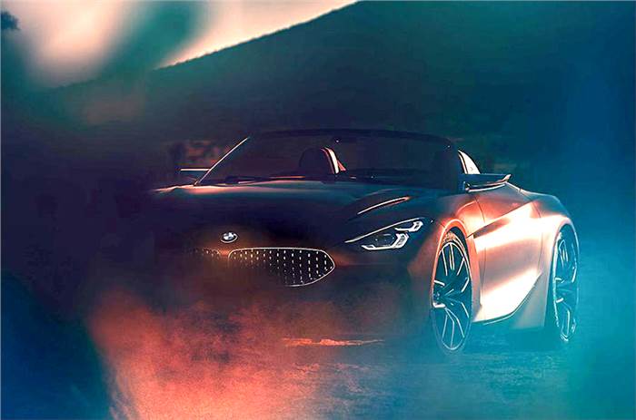 Next-gen BMW Z4 concept partially revealed