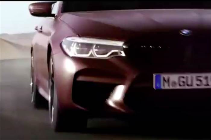 2017 BMW M5 previewed ahead of August 21 reveal