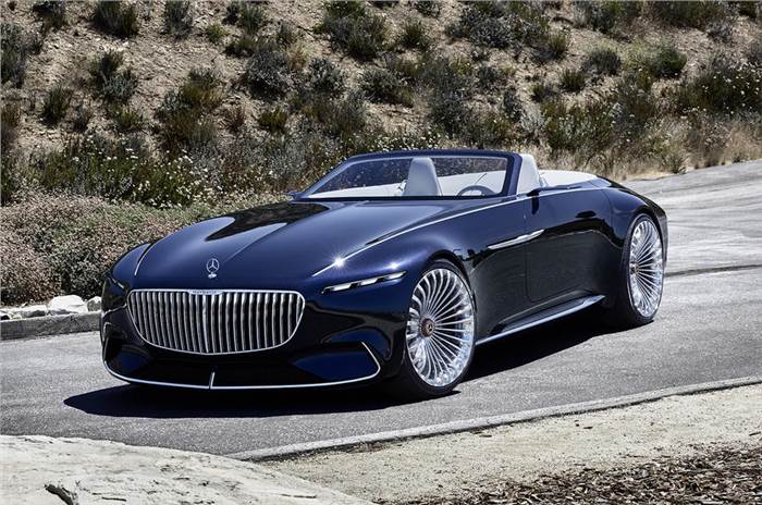 All-electric Mercedes-Maybach 6 Cabriolet concept unveiled