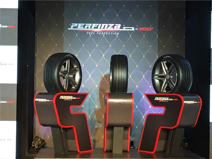 MRF Perfinza tyres launched