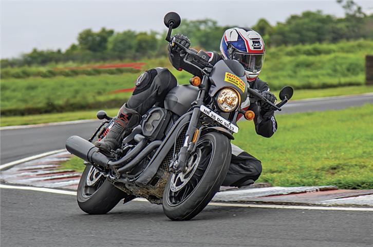 2017 Harley-Davidson Street Rod review, track ride