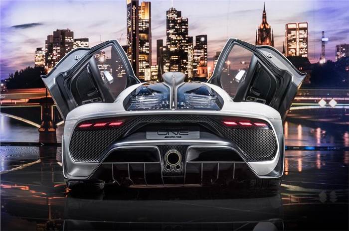Mercedes-AMG Project One hypercar debuts with 1000hp at Frankfurt