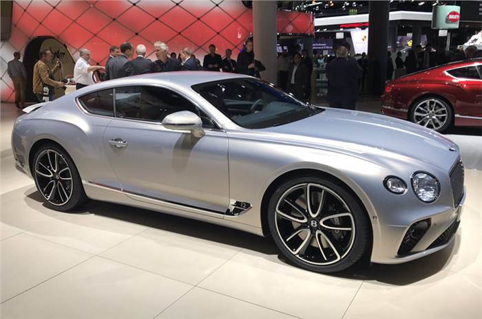 New Bentley Continental GT showcased at Frankfurt
