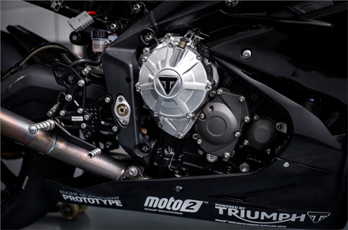 Triumph announces successful test of the 2019 Moto2 engine