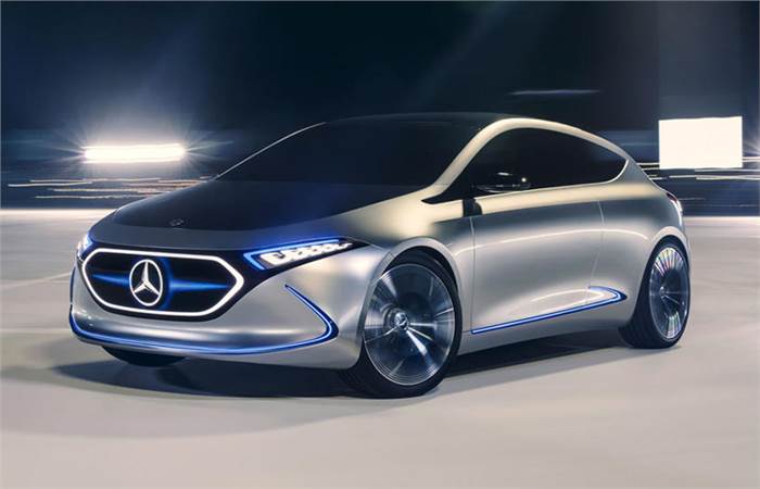 Mercedes-Benz EQA hatchback concept unveiled