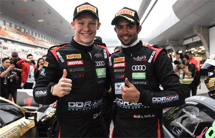 Blancpain GT Asia: Patel and Gilbert bag double podium at Shanghai