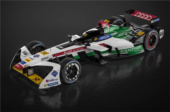 Audi E-Tron FE04 Formula E race car unveiled