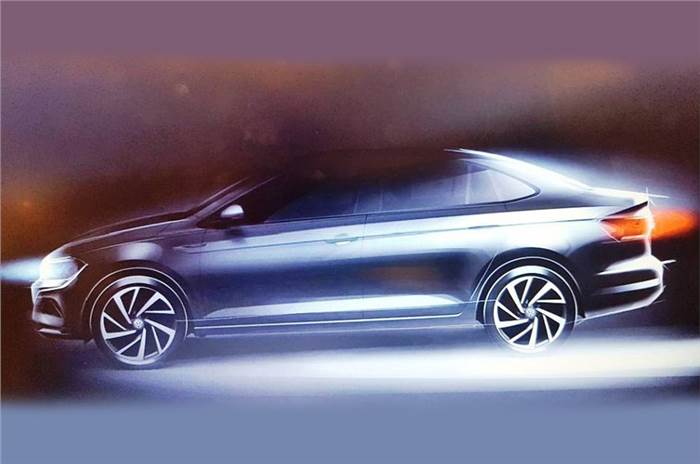 New VW Polo-based Virtus sedan teased