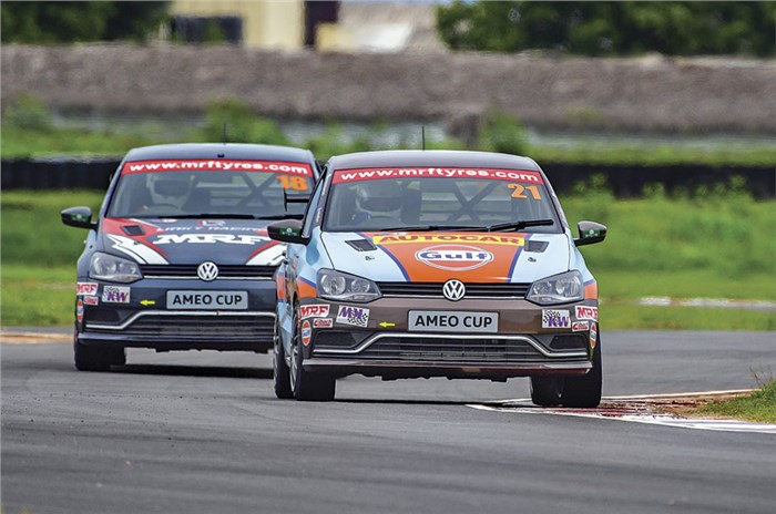 Volkswagen Ameo Cup race experience: That's the way the rookie crumbles