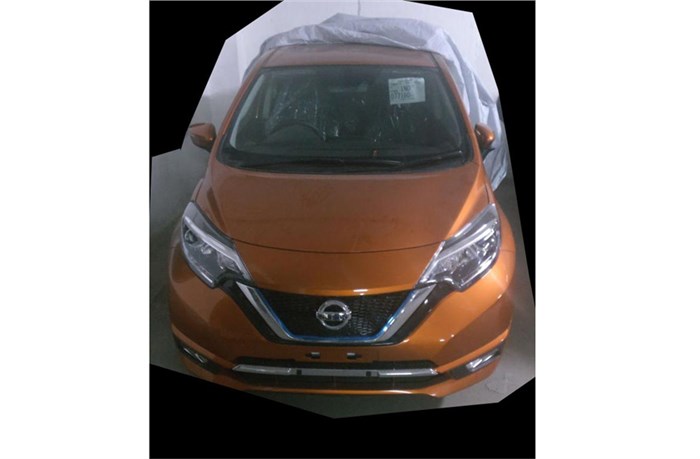Nissan Note e-Power spied in India